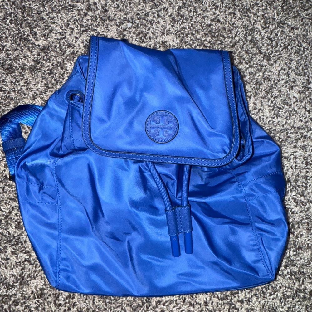 Tory Burch Royal Blue Backpack